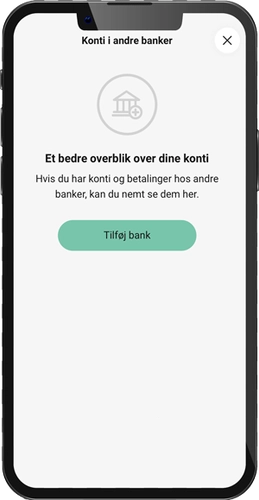 Se konti fra andre banker i din Mobilbank