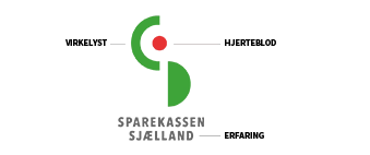 illustration der forklarer farver og opbygning af Sparekassen Sjælland-Fyns logo 