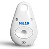 MitID chippen kommunikerer direkte med en mobil eller en computer ved hjælp af bluetooth, NFC (ligesom kontaktløs betaling) og USB.