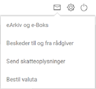 Netbank - vælg eArkiv og e-Boks